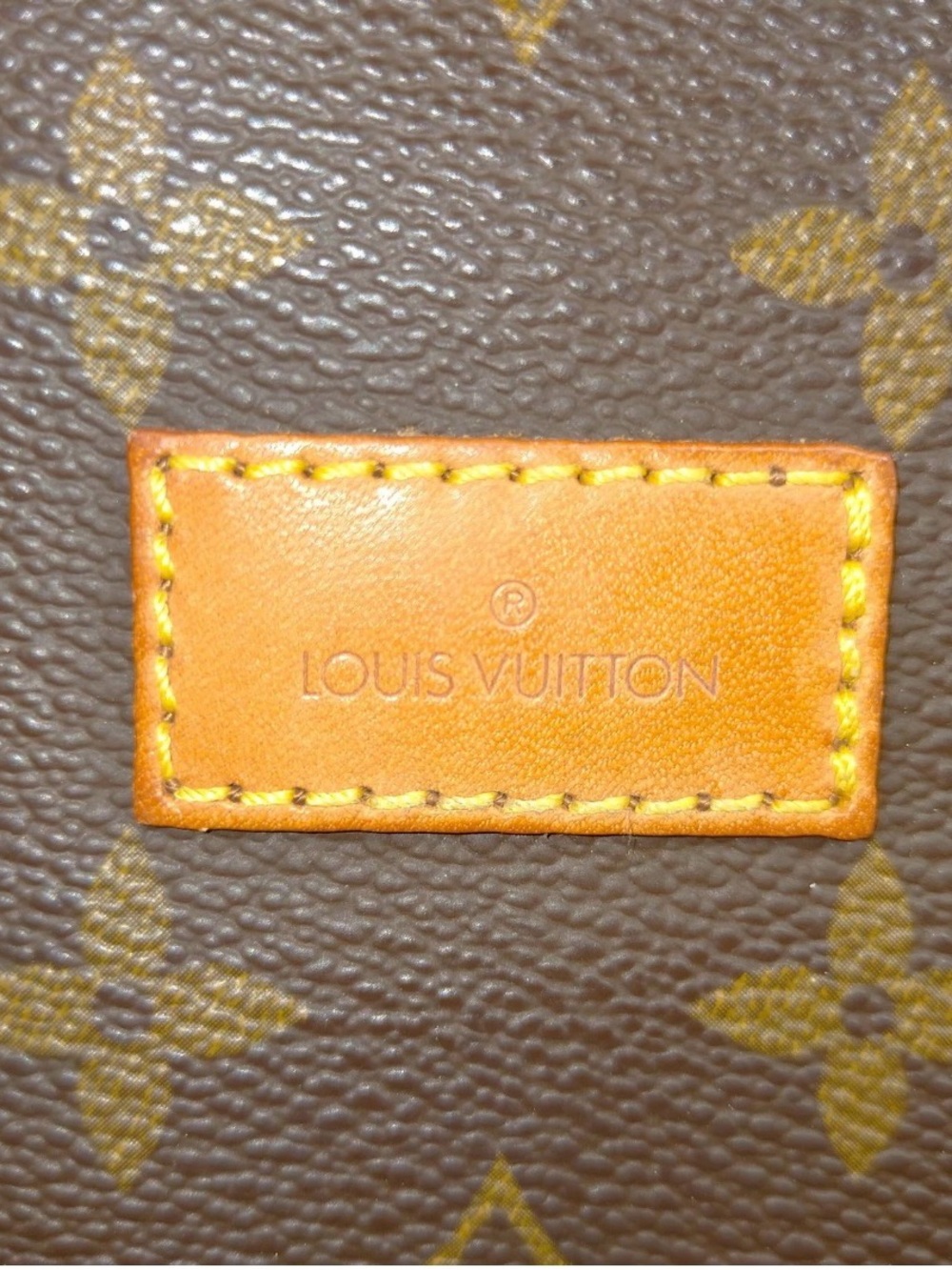 Louis Vuitton Crossbody bag Saumur 30 Brown Monogram  Trim-Preowned - Picture 9 of 9